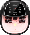 RENPHO Foot Bath with Massage Function, Gifts for Women, Electric Foot Bath Massager with Timer, Foot Bath with Massage with Temperature Setting, Foot Massager, Black + White