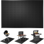 Mondoshop Gaasigrill tulekindel alusmaterjal - 100 x 150 cm kuumakaitsematt pritsmematt, s&ouml;egrilli kaminap&otilde;randa kaitsematt p&otilde;randale, murule, telkimisele, teki kaitseks.