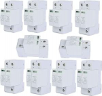 10 x DC Solar Surge Protection 2P Surge Protection DC Photovoltaic Lightning Protection Low Voltage Arrester (10 t&uuml;kki 2P20KA)