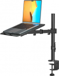 suptek MD6421TP004 Monitor Arm with Laptop Mount Fully Adjustable for 13-27 Inch Screens (40 cm Rod)