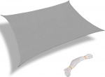 Warooma Sun Shade Sail 2.4mx2.4m koos k&ouml;iega ristk&uuml;likukujuline liiv UV-kindel kaubanduslik veekindel v&auml;listegevuseks