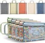 10 Pieces Mesh Zipper Pouch, Board Game Storage, Puzzle Storage Bag, Building Blocks, Toy Storage Bag, File Bag, Travel Zipper Bag