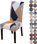 Lalluxy Stretchy Parson Chair Slipcovers s&ouml;&ouml;gitoa tooli istme katted tooli kaitsjad partei lemmikloomade kaitse Universal Fit pehme pol&uuml;ester (komplekt 6)