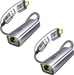 WARRKY -AE04- USB A/C ja Ethernet adapter 2 tk.