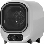 Kondensaatoriga pesukuivati, mini pesukuivati, maksimaalne koormus 0,8 kg, 60 &deg;C konstantse temperatuuriga, reisimiseks, korteriteks, kolledži &uuml;hiselamuks, hotellideks, koju, valge