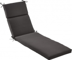Pillow Perfect Fresco Chaise Lounge sise- ja v&auml;listingimustes - mustad padjad