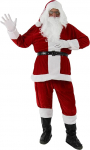 9 in 1 Santa Claus Costume - Suurus S-XXXXL - J&otilde;uluvana kost&uuml;&uuml;m Fancy Dress for Christmas - J&otilde;uluvana kost&uuml;&uuml;m - Santa Claus - Mehed / T&auml;iskasvanud