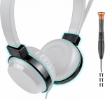 SOULWIT k&otilde;rvaklappide purunenud hingedega p&ouml;&ouml;rlevate &uuml;henduspunktide remondikomplekt Jabra Evolve 65/40/30/20 jaoks, asendusliigendid peapaela k&uuml;lgkatte liuguri lisaseadmete jaoks