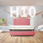 Comfy Line Rigid Topper for Double Bed, 160 x 190 cm, Very High Orthopaedic Topper Also for Extra Heavy Weights 10 cm | Topper Removable Hypoallergenic with Elastic Bands for Attachment - Model