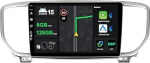 [6G + 128G] IPS 9-tolline Android 15 autoraadio KIA KX5 / Sportage 4 2016-2019 jaoks koos Navi Octa Core'iga [Sisseehitatud CarPlay / Android Car/DSP / Mirror Link / GPS Navi / 360 Camera / Bluetooth 5.0 / Wi-Fi/USB