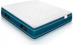 WIN REST Visco Aqua Gel Pocket Spring Mattress, Height 30 cm, Medium Strength, Core with 750 Feathers, Damask Fabric 400 g, Hypoallergenic Fibre, Super Soft (140 x 200 cm)