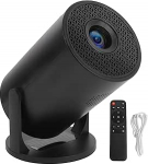 Kaasaskantav projektor, 270&deg; reguleeritav HD 1080p projektor, traadita truudus USB TV Stick, videofilmi projektor s&uuml;learvuti PC nutitelefonidele