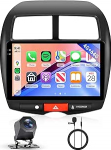 Hodozzy Autoradio 4G + 64G Mitsubishi ASX 2010-2016/Peugeot 4008 2012/Citroen C4 2007-2013 Android 10 tolli InCell puuteekraaniga navigatsioon Carplay Android auto, raadio Bluetooth DSP WiFi GPS raadio FM