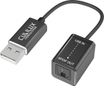 Cubilux USB A to TOSLINK optiline audioadapter, &uuml;hesuunaline USB Type A to SPDIF Digital Converter, S/PDIF saatja AINULT arvutitele, s&uuml;learvutitele ja arvutitele, mitte televiisoritele v&otilde;i muudele seadmetele.