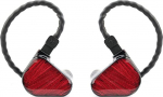 Fanmusic TRUTHEAR x Crinacle ZeroRed Dual Dynamic Driver k&otilde;rvaklapid In-Ear 0 78 2-Pin kaabel &Uuml;ks suurus Punane