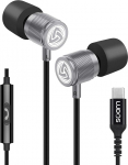 LUDOS Ultra USB C k&otilde;rvaklapid, 5-aastane garantii iPhone 16 15 Pro Max Plus Samsung Galaxy S24 S23 Ultra S22 S21 FE S20 A53 A54, USB Type C k&otilde;rvaklapid koos mikrofoniga In-Ear koos kaabliga iPad Pro jaoks