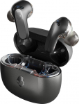 Skullcandy Rail ANC juhtmevabad k&otilde;rvaklapid m&uuml;rasummutusega, 27-tunnine aku kestvus, mikro, &uuml;hildub iPhone'i, Androidi ja Bluetooth seadmetega - mustad