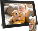 10.1 Inch WiFi Digital Picture Frame with Built-in 64 GB Memory, 1280 x 800 IPS LCD Touch Screen, Automatic Rotation and Audio Function, Easy and Quick Sharing of Pictures and Videos
