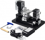 ZHRUI 60W raskeveokite mini treipingi metallist DIY 4-teljelised treipingid t&ouml;&ouml;pingid koos alusega 12000RPM puidu, pehmete metallide, pleksiklaasi, plasti jaoks