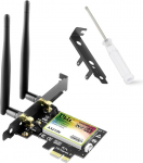 Ubit PCIE traadita WiFi v&otilde;rgukaart Dual Band Gigabit adapter
