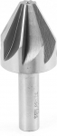 uxcell a15110300ux0279 32mm Cutting Dia 60 Degree Chamfer Mill Cutter Countersink Drill Bit, Silver Tone