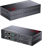 AV Access DisplayPort KVM Extender (HDBaseT) kuni 100 m, UHD 4K @ 30Hz DP KVM Extender, kahesuunaline RS232 ja &uuml;hekordselt kasutatav PoE, EDID juhtimine, 2 port USB 2.0, DP/Keyboard/Mouse l&auml;bi Cat5e/6a kaabli.