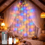 V&auml;litingimustes LED-tuled USB-ga 3 x 3 m RGB valguse v&auml;rvi muutuv veekindel IP65 Ideaalne terrassile ja aeda LM2966