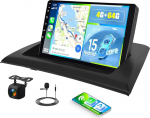 SIXWIN 8-tuumaline 4+64G Android 13 Carplay Android autoraadio BMW X3 E83 (2004-2012), 9-tolline puuteekraan, 1280 x 720, DSP GPS WiFi BT USB FM RDS Radio Mirror Link + 32 Band EQ