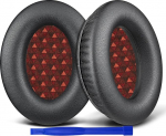 SOULWIT Asendusk&otilde;rvaklapid Bose AE2, AE2w, AE2i/SoundLink & SoundTrue Around-Ear AE Generation 1.0 k&otilde;rvaklappidele, asenduspadjad Valgusnahk