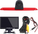 HD auto haagissuvila tagurduss&uuml;steem pidurituled tagurduskaamera Van katuse kaamera parkimiskaamera parkimisabi nurga reguleeritav &uuml;hilduv Mercedes Benz Sprinter W906 / V W Crafter Carevellega