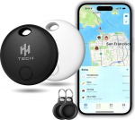 HH-Tech Smart Tag Apple iOS seadmetele, Key Tracker, Item Finder, Luggage Tag, Mini Tracker, Lihtsalt j&auml;lgige oma rahakotti, kotti, kohvrit ja muud Apple iPhone Find My Appiga