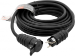 Pikenduskaabel IP44 10 m HO7RN-F 3G 1,5 mm&sup2;