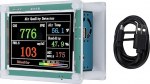Fafeicy PM-Detektor mit 2,8-Zoll-Bildschirm, Professioneller Echtzeit-Monitor f&uuml;r die Luftqualit&auml;t in Innenr&auml;umen, PM2,5, PM1,0, PM10, Temperatur- und Luftfeuchtigkeitssensor f&uuml;r das