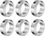 hankimise kaart 6 tk kruvi kaela komplekt 25mm Bore Alumiinium sulamist v&otilde;lli kraed 38mm OD 12mm laius telje boot lineaarne Rod v&otilde;lli juhi jaoks