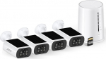 ANRAN 4MP FHD p&auml;ikesevalvekaamera v&auml;ljas aku koos tugijaamaga, traadita valvekaamera 4+1, v&auml;rviline &ouml;&ouml;n&auml;gemine, keskne juhtimine ja salvestamine, 64 GB eelinstallitud, ei ole tellimust.