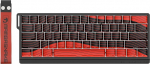 MAMBASNAKE X60 HE Rapid Trigger Magnetic Keyboard, 0,01 mm RT t&auml;psusega m&auml;nguklaviatuur, magnetiline l&uuml;liti, kolmerežiim, 0,125 ms latentsus, 8K Polling Rate, 4000 mAh, m&auml;ngijatele - punane