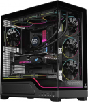 Itek SHOWBUI Wave 82B Gaming PC korpus - ATX Tower - 4 x 120 mm ARGB ventilaatoriga - 2 x USB 3.0, USB-C - tumedatoonitud karastatud klaasist esi- ja k&uuml;lgpaneelid