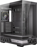 Noua Orizon MK100 Gaming PC Case ATX Mid Tower | PWM ARGB LED ventilaator | USB 3.0 ja Type-C | Toetus vedelikjahutusele 360 mm | Karastatud klaas ja v&otilde;rgustik | Must