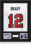24 x 32 Alumiinium Shadow Box Jersey Frame Must Suur Jersey Frame Display Case seinale kuvamiseks