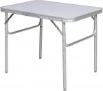 BAKAJI Alumiiniumist kokkupandav telkimis-piknikulaud rannale aeda (90 x 60 x 70 cm)