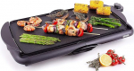 Duronic GP20 Table Grill Electric Grill Plate 52 x 27 cm Grill Surface 2000 Watts Non-Stick Coating Thermostat Electrically Removable Collection Container Cooking Without Fat