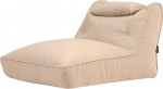 Icon Nova Bean Bag tool t&auml;iskasvanutele, beež, Olefin kangas sise- ja v&auml;litingimustes kasutamiseks, hiiglaslik kott koos t&auml;idisega, mugav tool, aed, terrass, salong, elutuba