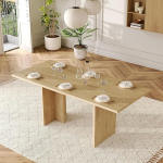 Kebnor pikendatav s&ouml;&ouml;gilaud, 140/180 x 80 cm, sobib 6-8 inimesele, ristk&uuml;likukujuline kuju, paksendatud lauaplaat, lihtne stiil, laud s&ouml;&ouml;gituppa, k&ouml;&ouml;ki, elutuppa (tamme v&auml;rvi)
