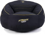 Woxter Stinger Gaming Bean Bag Ergonoomiline Bean Bag koos t&auml;idisega - plekikindel ja hingav kangas - must ja kuldne