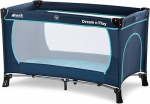 Hauck reisivoodi Dream N Play Plus, koos Hauck reisivoodi madratsiga, teisaldatav ja kokkupandav, 120 x 60 cm, sinine
