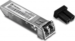 TRENDnet Gigabit SFP LC moodul, mitmemoodiline, Mini-GBIC, kuni 550 M (1800 ft.), &uuml;hilduv standard SFP pesadega, hot pluggable, ANSI Fiber Channel n&otilde;uetele vastav, TEG-MGBSX