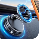 Auto mobiiltelefoni hoidja MagSafe Car Mount [30 kg tugevaim imiv&otilde;imsus ja 2800 gf magnet] Vaakum magnetiline mobiiltelefoni hoidja auto 360&deg; p&ouml;&ouml;ratav auto mobiiltelefoni hoidja auto k&otilde;igile mobiiltelefonidele