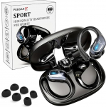 Feegar juhtmevabad Bluetooth 5.4 spordik&otilde;rvaklapid m&uuml;rasummutusmikrofoniga, 70 tundi aku kestvust, k&otilde;rvasisesed, IPX5, tugev bass, m&uuml;ravabad k&otilde;ned