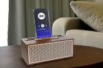 Eaxus XM-5H Premium Bluetooth-k&otilde;lar elegantses vintage puidu v&auml;limuses - elutoa Bluetooth-boks raadio, MicroSD-pesa ja k&auml;ed-vabad funktsiooniga