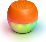 Boompods Soundflare Tide Bluetooth k&otilde;lar - IPX6 veekindel muusikakast ookeaniplastikast, Selfie funktsioon ja valgustus, v&auml;lisk&otilde;lar mobiiltelefonile, reisile, 5 tundi m&auml;nguaega, oranž